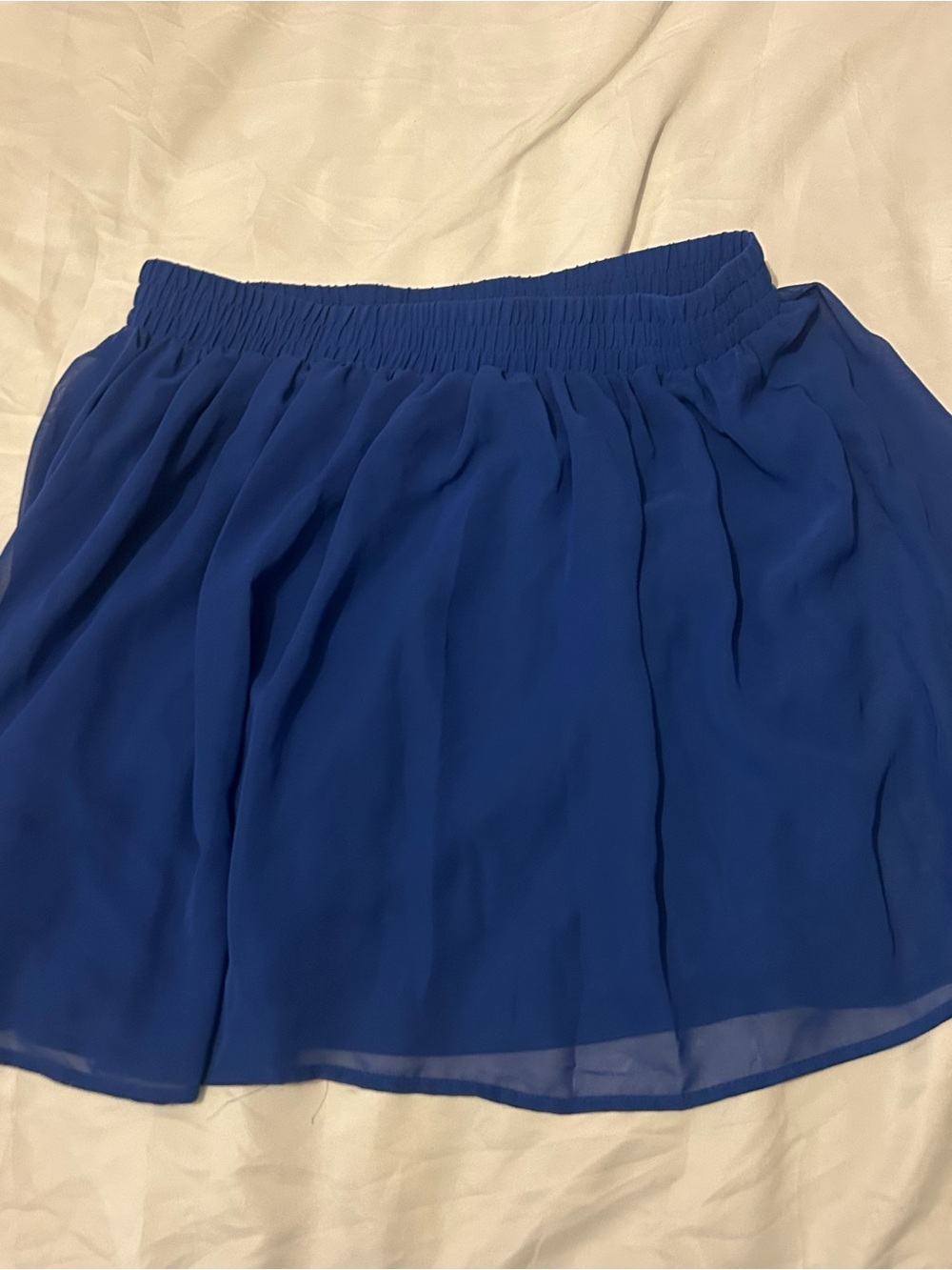 Forever 21 Royal Blue Mini Skirt